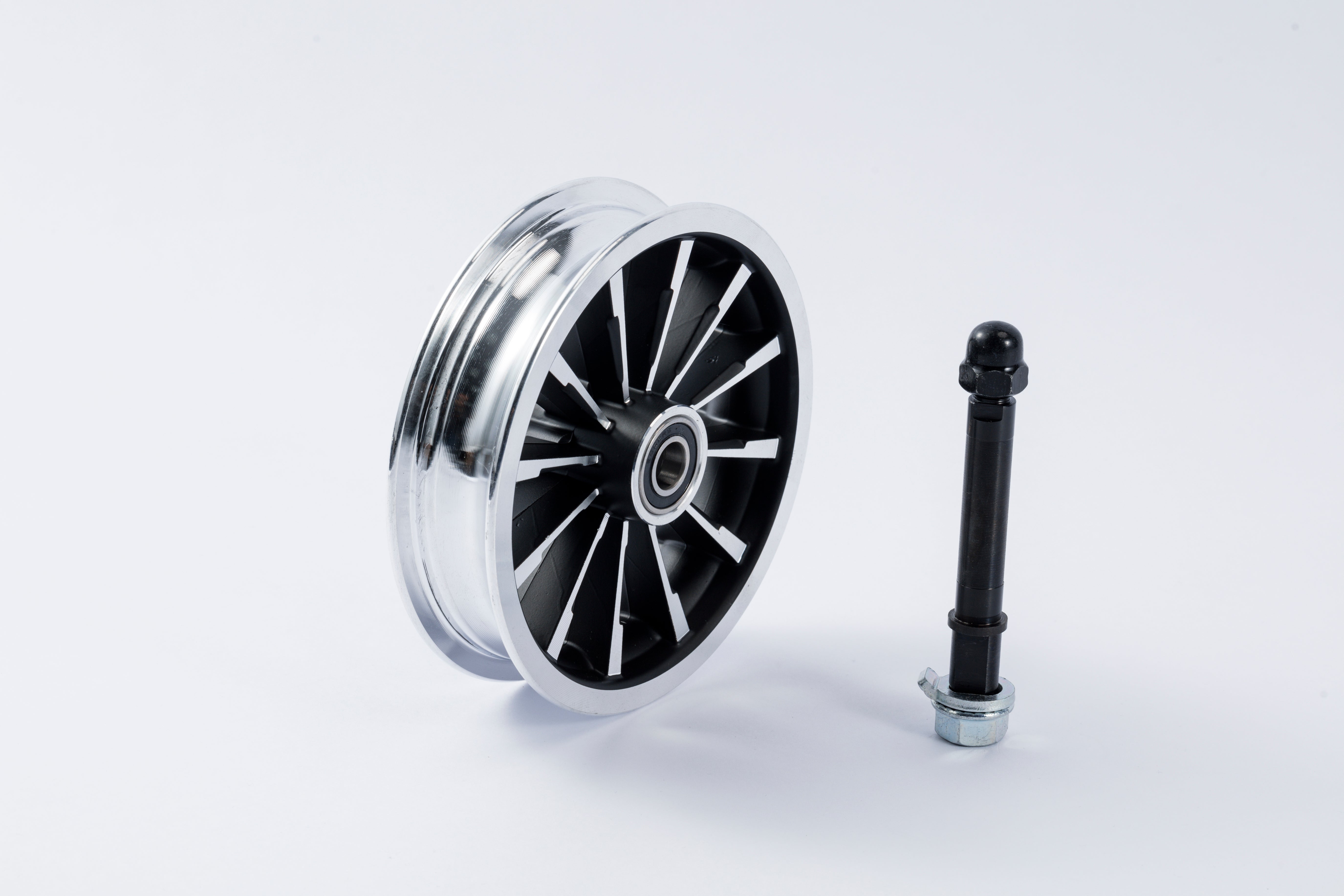 Front Solid Wheel Rim & Shaft – OEM | Jager MOXO / Jager HUNTER