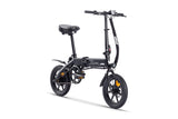Jager Pixie folding electric bike black side view